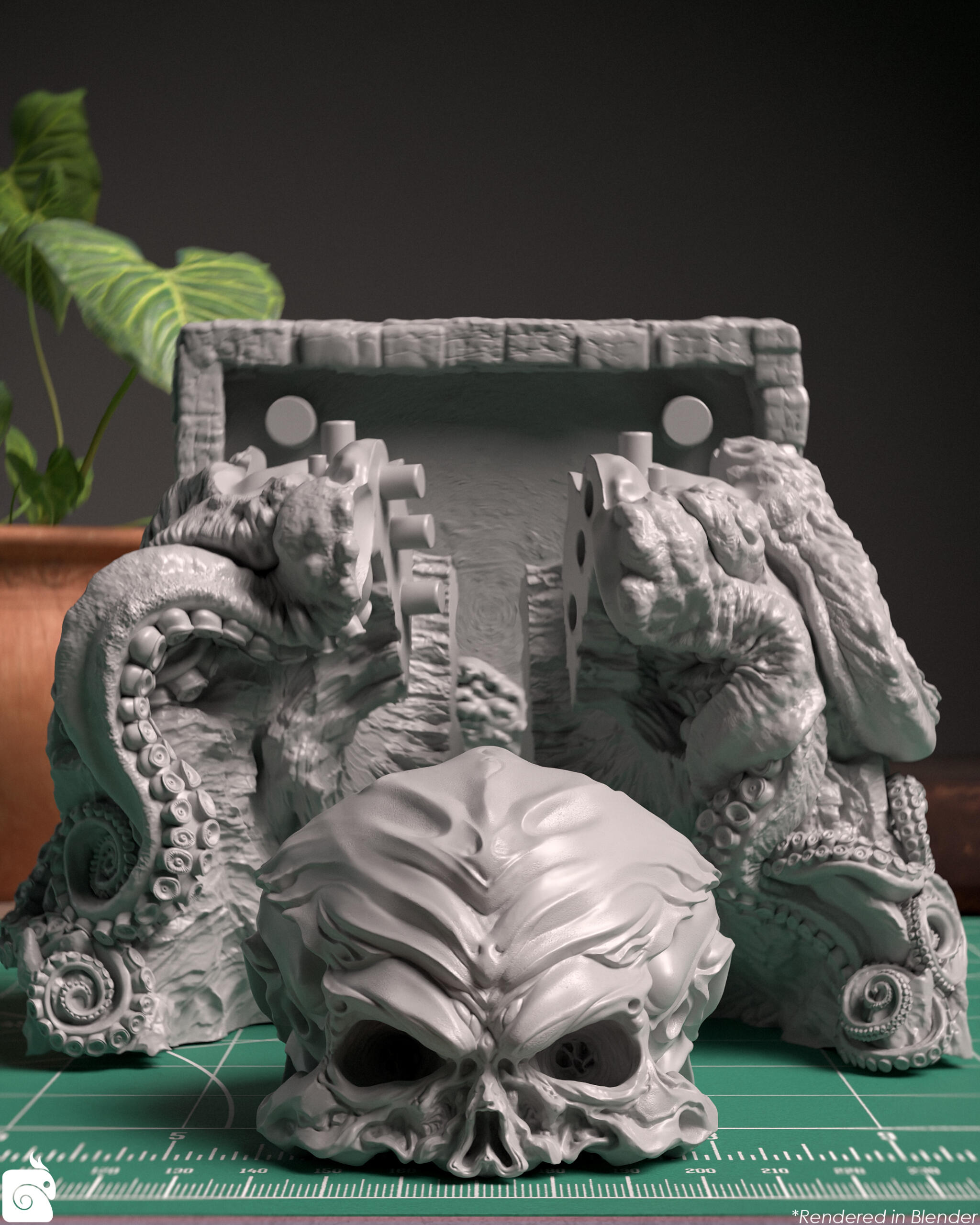 Kraken Skull Kraken Skull